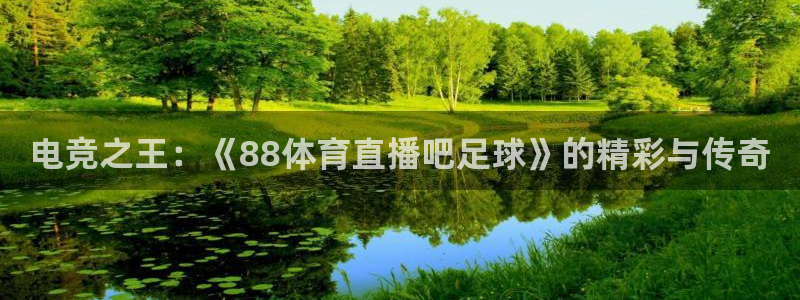 熊猫体育手机版：电竞之王：《88体育直播吧足球》的精彩与传奇